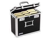 Vaultz VZ01187 Locking File Tote Storage Box Letter 13 3 4 x 7 1 4 x 12 1 4 Black