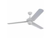3SU54WH Studio 54 in. White Ceiling Fan With White Blades