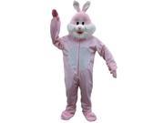 Dress Up America 590 Adult Pink Rabbit Mascot Size Adult
