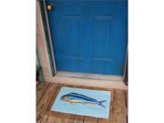 Betsy Drake DM010 Dolphin Fish Door Mat 18 x26