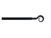 Village Wrought Iron CUR 108 112 Curtain Rod with Curl Finial