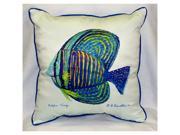 Betsy Drake HJ678 Sailfin Tang Art Only Pillow 18 x18