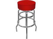 Trademark Commerce 1000 RED High Grade Bar Stool with 14.75 Diameter Padded Seat