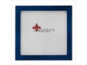 Lawrence Frames 755755 Lawrence Frames 5x5 Blue Wood Picture Frame Gallery Collection