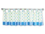 Trend Lab 30372 Dr. Seuss Blue Oh The Places You Ll Go Window Valance