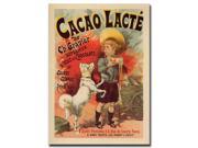 Cacao Lacte by Lucien Lefevre Gallery Wrapped 24x32 Canvas A