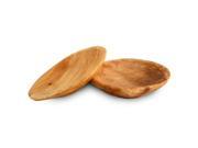 Enrico 2151 Root Wood Round Plate Set of 2