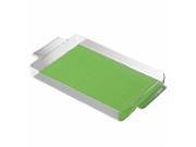 Kraftware 37629 Fishnet Rect. Handled Galery Tray 20 In. X 11.5 In. Lime Green