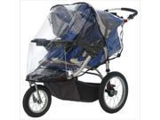 InSTEP 25 SA165 Swivel Wheel Jogger Double Stroller Weather Shield
