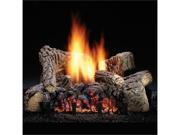 Chimney 48776 Highland Glow Vent Free Log Set Natural Gas Variable Flame 26 Inches