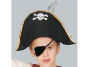 Dress Up America H323 A Foldable Pirate Hat Adult