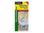 National Geographic Maps TI00000261 Grand Canyon Bright Angel Canyon North and South Rims