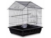 Prevue Hendryx Offset Roof Cockatiel Cage Red White SP25211R W