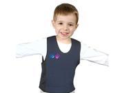 Fun And Function WR1811 Small Weighted Compression Vest Blue