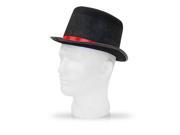 Dress Up America 465 R Tuxedo Top Hat with Red Trim Size Kids
