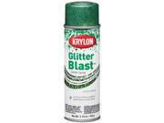 Krylon 472314 Glitter Blast Aerosol Spray 5.75 Ounces Lucky Green