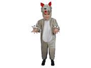 Dress Up America 379 2 Kids Plush Wolf Costume Size Toddler T2
