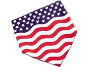Petedge ZX013 14 Patriotic Bandanna 4th Of July Stars and Stripes
