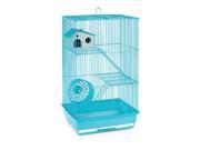 Prevue Pet Products SP2030G Prevue Hendryx Three Story Hamster Gerbil Cage Mint Green