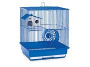 Prevue Pet Products SP2010B Prevue Hendryx Two Story Hamster Gerbil Cage Blue