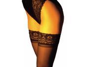 GABRIALLA Graduated Compression Thigh Highs Sheer Lace Top w Silicone Band Medium Compression 18 20 mmHg X Large