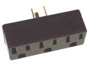 Leviton Ivory Triple Tap Plug In Outlet Adapter 006 00697 00I