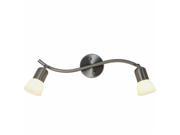Hardware Express 617621 Contemporary Lighting Collection Flush Ceiling Fixture Brushed Nickel