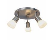 Quality Home Items 617620 Contemporary Lighting Collection Canopy Ceiling Fixture Brushed Nickel