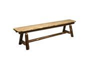 Glacier Country Plank Style Bench 6 Foot
