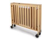 Foundations HideAway Folding Fixed Side Compact Crib