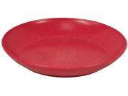 Rossos International 6.5in. Ruby Decorative Biodegradable Bamboo Saucer P3 6 Pack of 6