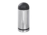 Safco 9880 Chrome Reflections By Safco Push Top Dome Receptacles