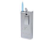 Visol VLR201401 Condor Satin Silver Torch Flame Lighter