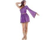 RG Costumes 81261 V S Small Short Female Toga Adult Costume Purple