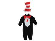 Costumes For All Occasions EL43403 Cat In Hat Toddler 2T-4T