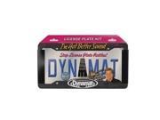 Dynamat 19100 Xtreme License Plate Kit 4 x 10 Sheet with US Frame