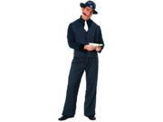 Franco American Novelty 49383 XL Costume Gangster Man Adult X large