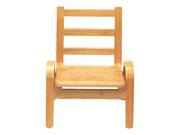 Angeles B78C09 9 in. Naturalwood Chair