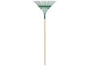 Union Tools 760 64025 20 Inch Poly Steel Rake With48 Inch Wood Handle