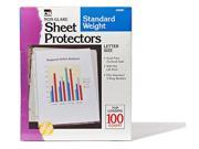 Charles Leonard CHL48281 Sheet Protectors Non Glare 10 Box