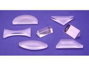 Ginsberg Scientific 7 909 81 Lens And Prism Set Acrylic 7 Pieces