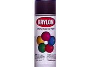 Krylon 1000A 1613 Indoor Outdoor Aerosol Paint 12 Ounces Satin Black