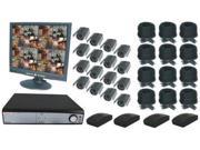 Safety Technology CS DVR16CH GC 16Ch Embedded Dvr Complete System 4 Wireless 12 Wired