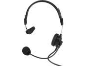 BOSCH SECURITY SYSTEMS PH88 Single Sided Headset with Flexible Dynamic Boom Mic Black