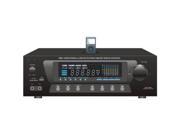 SOUND AROUND PYLE INDUSTRIES PT270AIU 600 Watt Stereo Receiver AM FM Tuner USB SD iPod Docking Station and Subwoofer Control