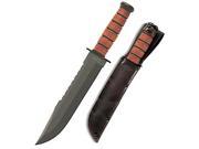 Kabar 2217 Big Brother Knife with Leather Handle