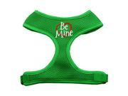Mirage Pet Products 70 28 XLEG Be Mine Soft Mesh Harnesses Emerald Green Extra Large