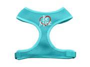Mirage Pet Products 70 28 SMAQ Be Mine Soft Mesh Harnesses Aqua Small