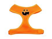 Mirage Pet Products 70 20 SMOR Pumpkin Face Design Soft Mesh Harnesses Orange Small