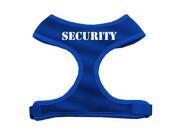 Mirage Pet Products 70 22 XLBL Security Design Soft Mesh Harnesses Blue Extra Large